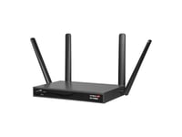 Edimax 4G-7449Ac, Wi-Fi 5 (802.11Ac), Dual-Band (2,4 Ghz / 5 Ghz), Nätverksansluten (Ethernet), 4G, Svart, Stång-/Väggrouter