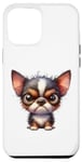 Coque pour iPhone 15 Pro Max animaux drôles chiens grincheux