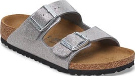 Birkenstock Arizona BS Birko-Flor Kids Sparkling Light Silver 27 - Fri frakt