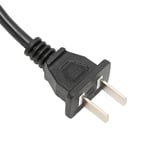 NEMA 1‑15P To IEC320 C5 Power Cable 0. IEC320 C5 Power Cord For Laptops US BLW