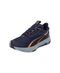 Puma Unisex Adults Extend Lite Trail Road Running Shoes, Puma Navy-Clementine, 37.5 EU