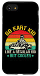 iPhone SE (2020) / 7 / 8 Funny Go Kart Racing Kids Boy Girl Karting Go Kart Racer Case
