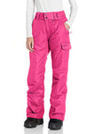 ARCTIX Women's Snowsport Cargo Pants Pantalon de Ski Femme, Rose, S