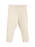 Rib Leggings Maddy Bottoms Leggings Cream Wheat