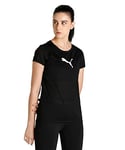 PUMA Women's Train All Day Tee, Puma Black, S UK