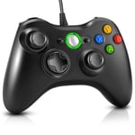 Dhaose Wired Controller for Xbox 360, USB Wired PC Joystick Gamepad for Xbox 360,Improved Ergonomic Design Controller for Xbox 360 Slim PC with Windows Vista/7/8/8.1/10