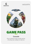 Xbox Game Pass Console – Abonnement 6 mois OS: one + Series X|S