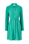 Vila - Skjortklänning viPaya L/S Shirt Dress - Blå - 34