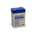 Batterie plomb etanche ultracell NP4-6 / UL4-6 - 6V 4Ah