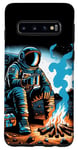Galaxy S10 Astronaut Stranded in a Distant Planet Calming Funny Trippy Case