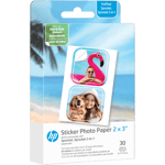HP Sprocket Zink paper Luna 30-pack 2x3" pre-cut 1,3x1,3 sticker