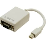 Logilink Adaptateur DisplayPort, vga CV0038 [1x Mini port Display mâle - 1x femelle] 0.09 m blanc
