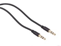 Maclean MCTV-815 Cable Audio Jack 3.5 mm mâle vers mâle pour iPhone iPad Smartphones tablettes lecteurs multimédia (1.5 m)