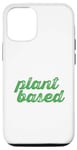 Coque pour iPhone 12/12 Pro Végétarien à base de plantes amusant, alimenté par des plantes