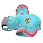 F1 Racing Car Baseball Cap Bomull Broderad Snapback För Ferrari Logo Golf Motorcykel Hatt 7 none