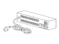 APC Switched Rack PDU AP7922B - Strømfordelerenhet (kan monteres i rack) - AC 230 V - Ethernet 10/100 - inngang: IEC 60309 32A - utgangskontakter: 16 (power IEC 60320 C13) - 2U - 3.66 m kabel - for P/N: SCL400RMJ1U, SCL500RMI1UC, SCL500RMI1UNC, SMTL1000RMI2UC, SMTL750RMI2UC