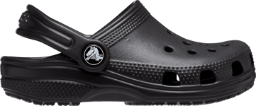 Crocs Toddler Classic Clog Black, 25-26