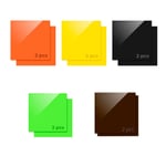 xTool 3mm Acrylic Sheets Color Combo - 10pcs