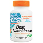 Nattokinase, 2,000 FUs, 270 Veggie Caps - Doctor's Best