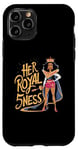 Coque pour iPhone 11 Pro Her Royal 5ness, 5e anniversaire pour une fille de cinq ans
