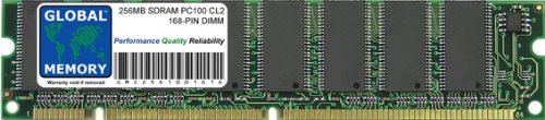 256MB PC100 100MHz 168-PIN SDRAM DIMM MEMORY RAM FOR PC DESKTOPS/MOTHERBOARDS