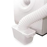 Tumble Dryer Condenser | Steam is Collected and Condensed in Reusable Container | for Use Indoors and Out | 1.5m Exhaust Hose | Easylife Lifestyle Solutions