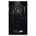 Li han shop Canvas Printing Game Of Thrones Season Drama Poster Role Posters And Prints 2019 Tv Game Wall Art For Bedroom Home Decor Gt539 50X60Cm Without Frame
