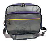 New Vintage NIKE  76  Pro Travel Shoulder Bag BA2923 Grey  and Purple