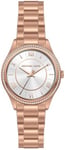 Michael Kors MK4850SET Lauryn Sølvfarvet/Rosaguldtonet stål Ø33 mm