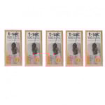 5-pack tepåsar t-sac nr 2, 100 tefilter för stor kopp eller tekanna 0,5 - 0,8 liter