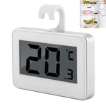 Edinber 2PCS Digital Kitchen Waterproof Refrigerator Thermometer Fridge Freezer Temperature