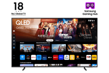 Samsung TV QLED 75" Q60D 2024, 4K, Smart TV