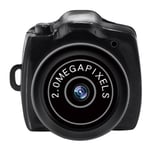 Tiny Camera Video Audio Recorder Webcam Y2000 Camcorder Small Security Sec W9Z2