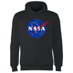 NASA Logo Insignia Hoodie - Black - L