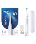 Oral B Unisex Oral-B iO4 Electric Toothbrush with Head & Travel Case, White - Green - One Size