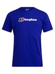 Berghaus Men's Big Corp Logo Short Sleeve T-Shirt, Spectrum Blue, XS