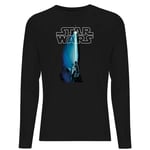 Star Wars Classic Lightsaber Men's Long Sleeve T-Shirt - Black - XXL - Noir