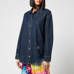 KENZO Women's Denim Shirt - Midnight Blue - UK 8
