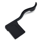 SNOWINSPRING Aluminum Hot Shoe Cover Thumb-Up Hotshoe Thumb Grip for X-T30 Camera (for Fuji XT-10 XT20 XT3 XT2) Black