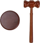 Marteau De Juge En Bois Avec Bloc Sonore Marteau Aux Enchères Fabriqué À La Main Pour Avocats, Étudiants, Juges, Ventes Aux Enchères, Réunions, Jeux De Rôle - JACK DANIELS