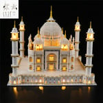 QJXF USB Light Set Compatible with Lego Creator Expert Taj Mahal 10256, LED Light Kit for (Taj Mahal) Building Blocks Model (Not Included Model)