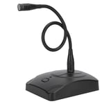 Microphone USB C10 à col de cygne, micro de bureau pour conférence, réunion, jeu, Streaming en direct