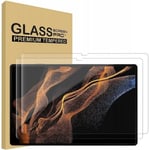Samsung Tab S8 Ultra Härdat glas 0.26mm 2.5D 9H Transparent