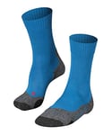 FALKE Men's TK2 Explore M SO Wool Thick Anti-Blister 1 Pair Hiking Socks, Blue (Galaxy Blue 6416), 8-9