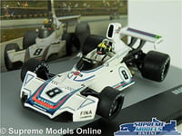 Supreme Models BRABHAM BT44B RACING CAR MODEL 1:43 SIZE FORMULA ONE 1 IXO PACE 1975 MARTINI T3