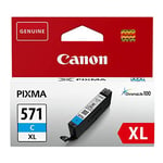 Canon CLI-571XL Cartouche C Cyan XL (Emballage carton)