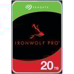Seagate IronWolf Pro NAS 20 TB CMR, hard drive (SATA 6 Gb/s, 3.5")