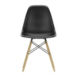 Vitra Eames Plastic Side Chair RE DSW stol 12 deep black-ash