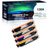Tonerweb HP Color LaserJet Pro MFP M 170 Series - Tonerkassett, erstatter Tonerpakke Sort/Cyan/Magenta/Gul (1.300/3x1.000 sider) HT-CF35/CE31 52857