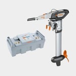 Torqeedo Elmotorpaket Cruise 3.0 TS (Tiller Short), 3000 W, kort rigg (62.5 cm), med lithiumbatteri (3500 Wh)